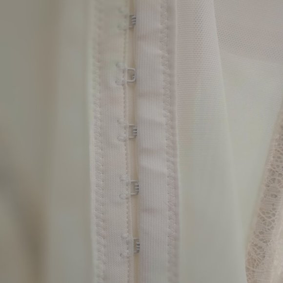 'Carnival' Strapless Corset w/ garters Size 34D Cream NWOT BRIDAL STORE … - Picture 11 of 14